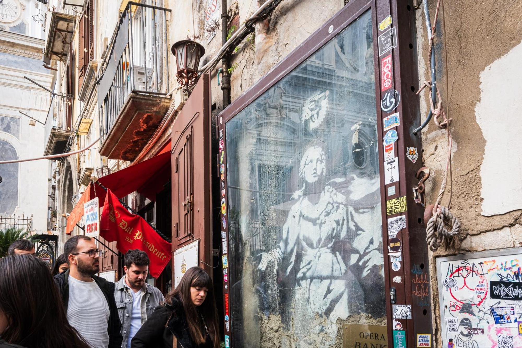 La Maschera Di Pulcinella Nápoles Exterior foto
